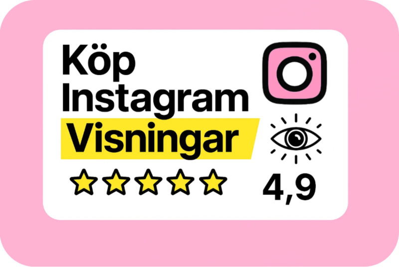 Skaffa Instagram Visningar